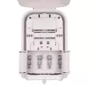 Extralink Glasfaser-Abschlussbox Mona 16 Fasern Weiß Kunststoff PVC