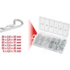 Kotflügelstift-Set KS Tools 970.0060 — 150 Stück, Durchmesser 1,8×33 bis 3,9×75 mm
