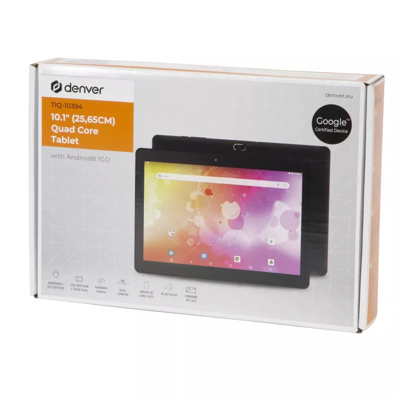 Tablet Denver TIQ-10394 10,1 Zoll 1,2 GHz 1 GB RAM 32 GB Android 8.1 Go