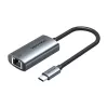 Vention CFP USB Typ-C auf Gigabit Ethernet Adapter 1000 Mbit/s, Grau