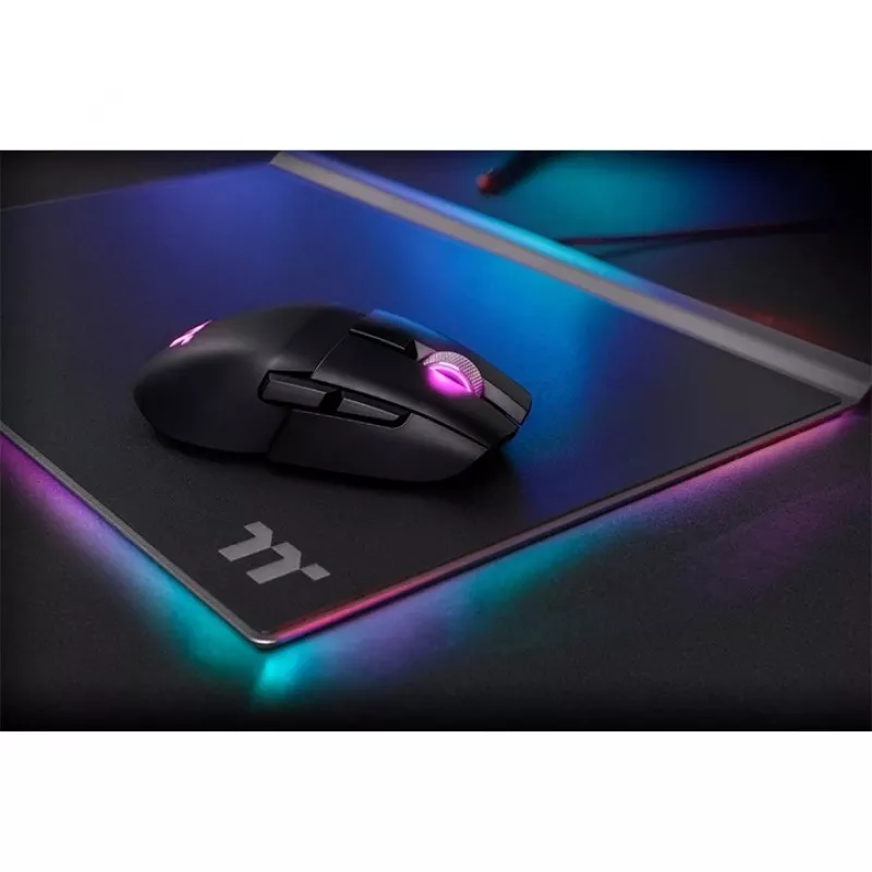 Thermaltake Argent M5 Maus beidhändig RF Wireless+Bluetooth+USB Typ-A optisch 16000 DPI (GMO-TMF-HYOOBK-01)