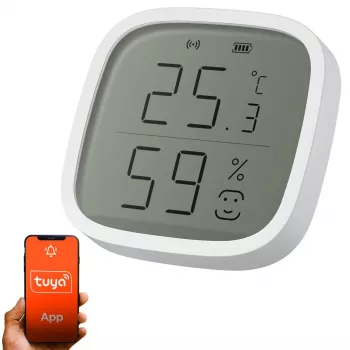 Temperatur- und Feuchtigkeitssensor Extralink EX.34873 mit Wi‑Fi-Konnektivität