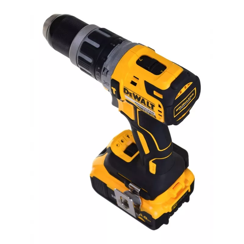 Kombi-Set für Elektrowerkzeuge DeWALT DCK2080P2T-QW — 18V Li‑Ion 5Ah (2x), DCG405 Winkelschleifer, Bohrschrauber, M14 Schleiftellergewinde, Tragekoffer