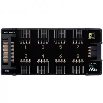 Lüftersteuerung Noctua NA-FH1 4-Pin Schwarz 24W 5-12V