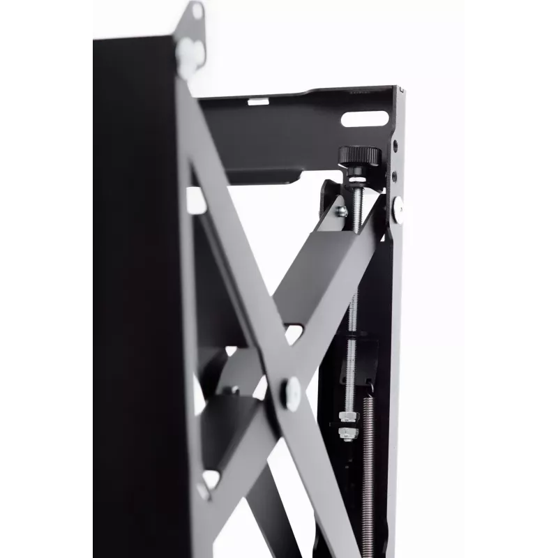 EDBAK Wandhalterung | VWPOP40 Video Wall Pop-Out Halterung mit Schnellverschluss | 19-43 Zoll | Maximale Tragfähigkeit 25 kg | Schwarz