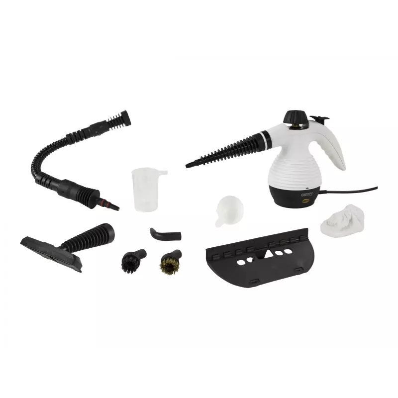 Camry Premium CR 7021 Tragbarer Dampfreiniger 0,35 L 1500 W Schwarz, Weiß