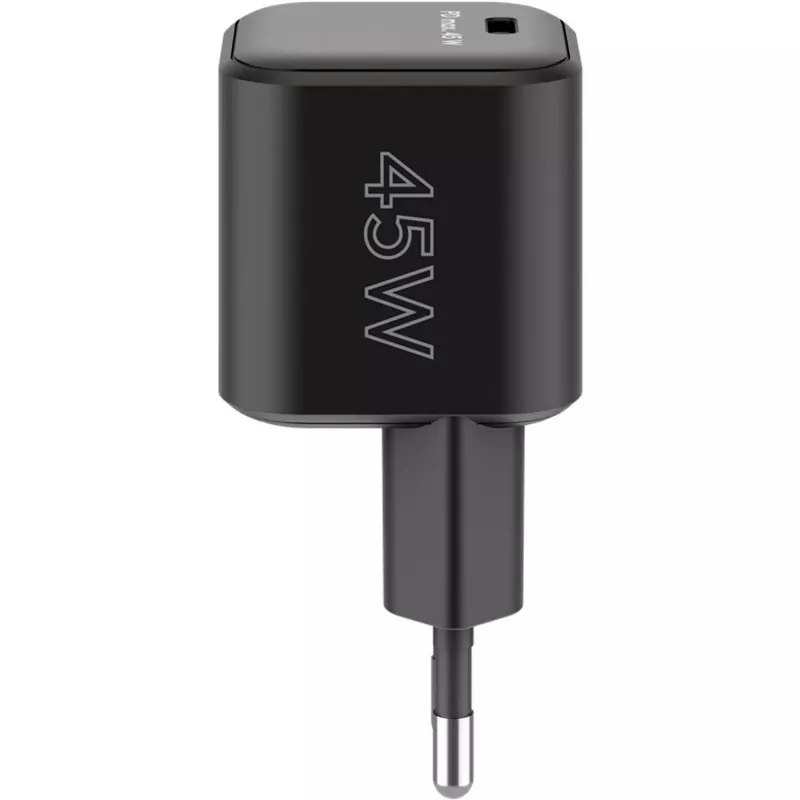 Goobay Ladegerät 65331 Indoor AC Schnellladegerät Schwarz USB Type-C
