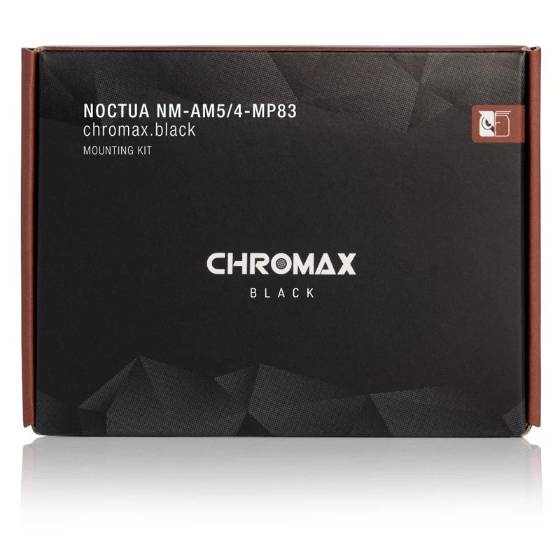 Montagekit Noctua NM-AM5/4-MP83 CHROMAX.Schwarz Schwarz AM4 AM5