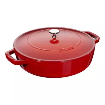Staub Bräter Chistera 28cm rund kirschrot 40511-474-0 405114740 (40511-474-0)