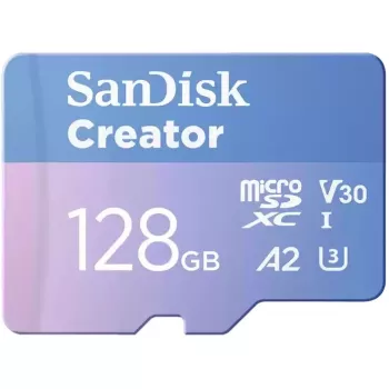 SanDisk Creator - Flash-Speicherkarte (microSDXC-auf-SD-Adapter inbegriffen)