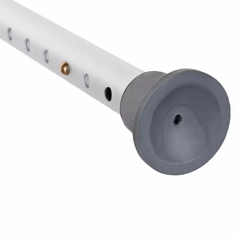 Runder Duschhocker aus Aluminium