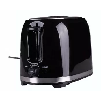 Toaster LAFE TSB003B 2-Scheiben 850 W, einstellbare Bräunung, herausnehmbare Krümelschublade