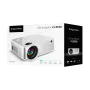 Standard-Throw-Projektor kruger & matz V-LED20 Full HD 1080p, LED, 1,4:1 Throw-Verhältnis, 15–150 Zoll Leinwand, Bluetooth, 3-W-Lautsprecher