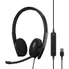 EPOS | SENNHEISER ADAPT 160T USB II Headset Kabelgebundenes Headset Büro/Callcenter USB Typ-A Schwarz