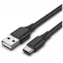 Kabel USB-C auf USB2.0/1M Schwarz Cthbf Vention