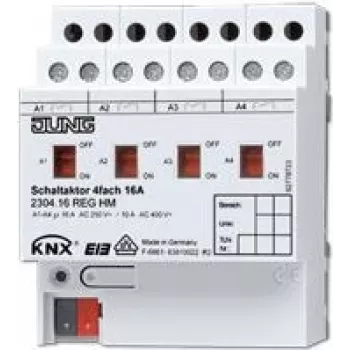 JUNG 2304.16 REGHM - 150 mW - Weiß - VDE - 3680 W - 250 - 400 V - 16 A