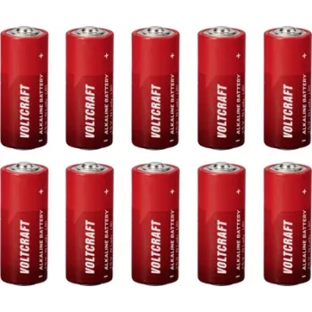 Voltcraft VC-16108100 Lady N -Batterie Alkali-Mangan 880 mAh 1,5 V 10 Stück (VC-16108100)