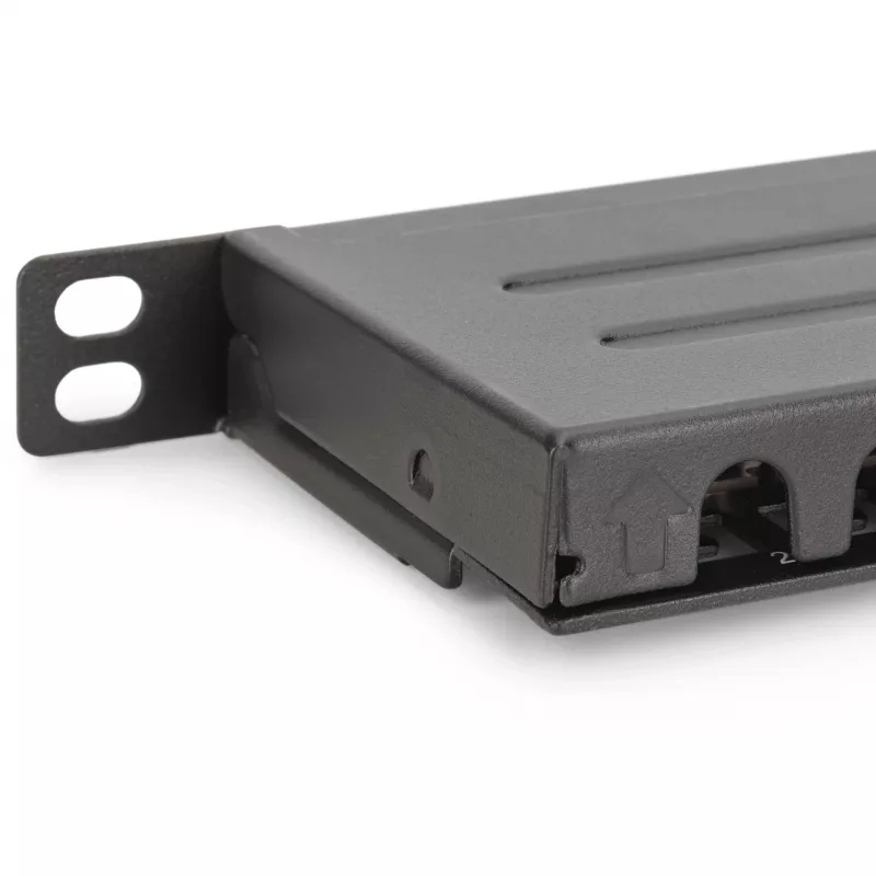 Patch Panel Digitus CAT 6 Class E High Density Geschirmt Schwarz