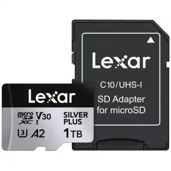 Flash-Speicher Lexar 1TB UHS-I MicroSDXC SILVER PLUS