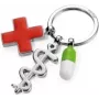 Schlüsselanhänger TROIKA GET WELL Mehrfarbig Silber Metall 60mm