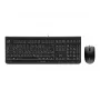 CHERRY DC 2000 Tastatur, Maus enthalten, Universal, USB, QWERTY, Tschechisch, Schwarz