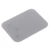 Küchenwaage Adler AD 3181, gehärtetes Glas, 10 kg Kapazität, 1 g Genauigkeit, LCD-Anzeige, grau