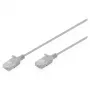 Patchkabel DIGITUS CAT6 U-UTP schlank, 1,5 m, grau