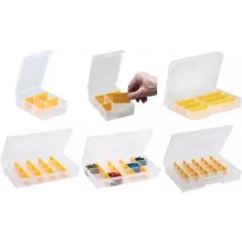 Sortierkasten allit EuroPlus Basic transparent schlagfest 37/7-20