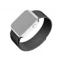 Mesh-Armband Ersatz für Apple Watch von FIXED — kompatibel mit 42/44/45/46/49 mm (schwarz)