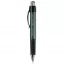 Einziehbarer Kugelschreiber mit Clip Faber-Castell 14079 Schwarz Grün Blau
