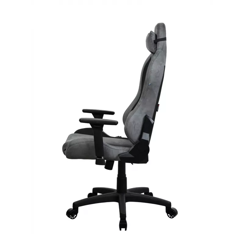 Gaming-Stuhl Arozzi Torretta SuperSoft Anthrazit – ergonomisches Design, verstellbare Armlehnen, neigbare Rückenlehne