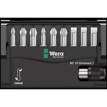 Schraubendreher-Bitsatz Wera 05056161001 9 Stück