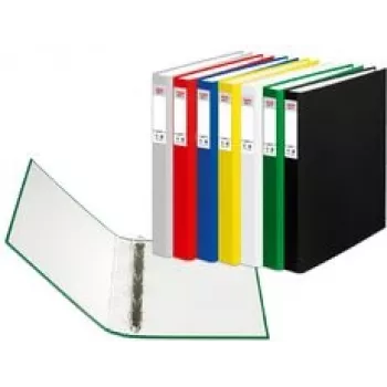Ringbuch HERLITZ maX.file protect A4, 4-Ring-Mechanik, schwarz