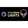 Tischleuchte MANTA SNL86PK Style Neon Lights UFO Pink – dekorative Neon-Lampe in Pink