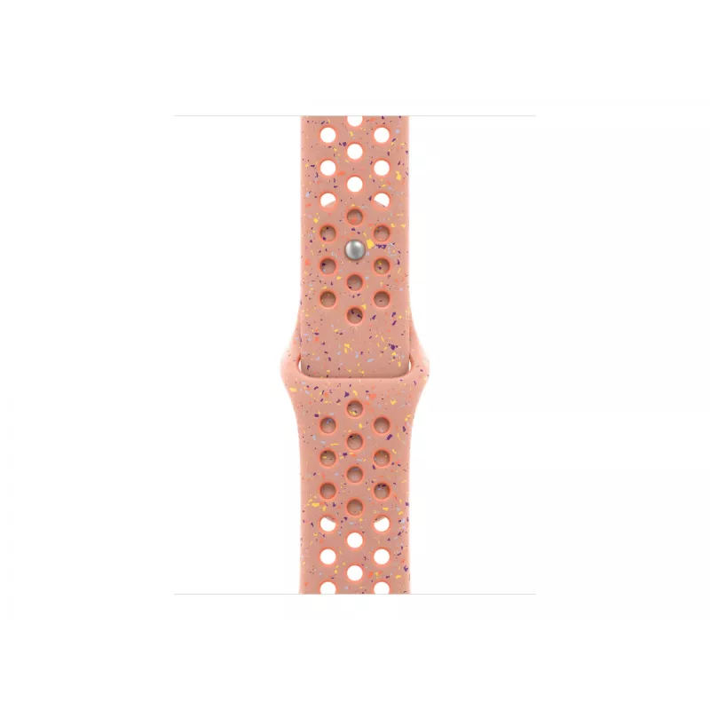 Apple MGA44ZM/A Smart Wearable-Armband Rosa Aluminium, Fluorelastomer