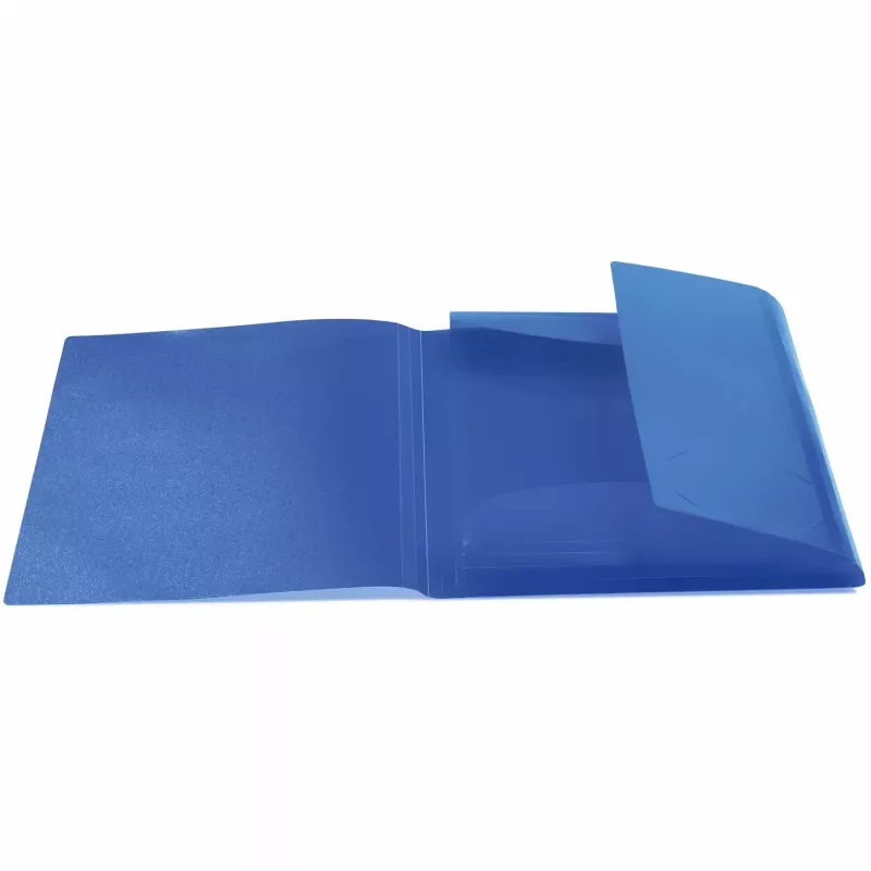 Ordner Polypropylen (PP) HERMA 19507 A4 Blau Durchscheinend