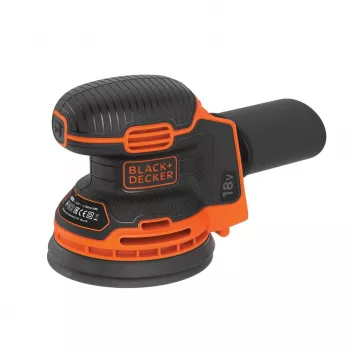 Schwarz & Decker BDCROS18N-XJ tragbarer Schwingschleifer 12000 U/min Schwarz, Orange