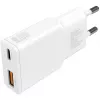 Ladegerät 4smarts PDPlug Duos schlank Smartphone Tablet Weiß AC Schnellladung