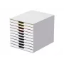 Ablagebox Durable VARICOLOR Mix 10 Kunststoff Mehrfarbig Weiß 763027