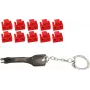 Portblocker ShiverPeaks 08-01033 Rot RJ-45 mit Schlüssel