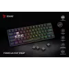 Mechanische Gaming-Tastatur SAVIO SchwarzOUT X2 BROWN 61-Tasten 60% USB QWERTY RGB Outemu Brown
