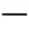 Patchfeld Lanberg FOP1-12SD-LQB 1U Stahl Schwarz Rackmontage