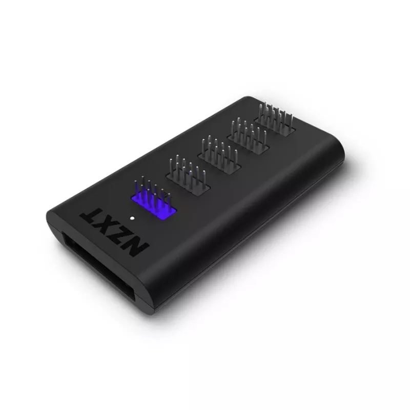 NZXT Interner USB 2.0 Erweiterungs-Hub Gen 3 - Schwarz