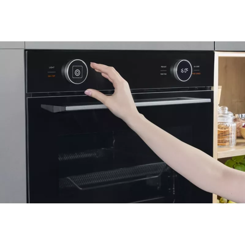 AMICA Einbau-Backofen ED6769BA+ S-TYPE 1195515 mit Multifunktion, Energieeffizienzklasse A+