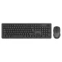 Savio KB-03 Tastatur Maus inklusive Home/Office USB QWERTY US Englisch Schwarz
