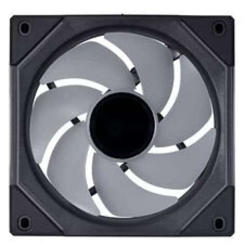 LIAN LI UNI FAN SL-INF 120 ARGB PWM Gehäuselüfter-Pack, 4 Lüfter, Schwarz