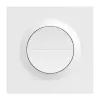Wandmontierter ZigBee-Zweikanal-Smart-Schalter Sonoff MINI-ZB2GS-E für zwei Stromkreise, kompatibel mit Unterputz-/Hutschienenmontage