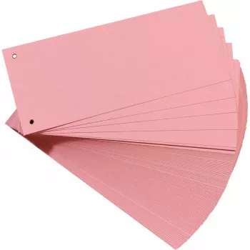 Trennblätter Karton Herlitz 10843498 Rosa 100 Stück
