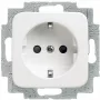 BUSCH JAEGER 2CKA002011A1888 - Typ F - 2P+E - Weiß - IP20 - 250 V - 16 A