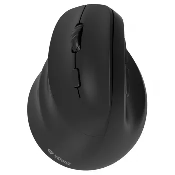 Ergonomische Linkshänder-Funkmaus, Dual WL+BT Akku